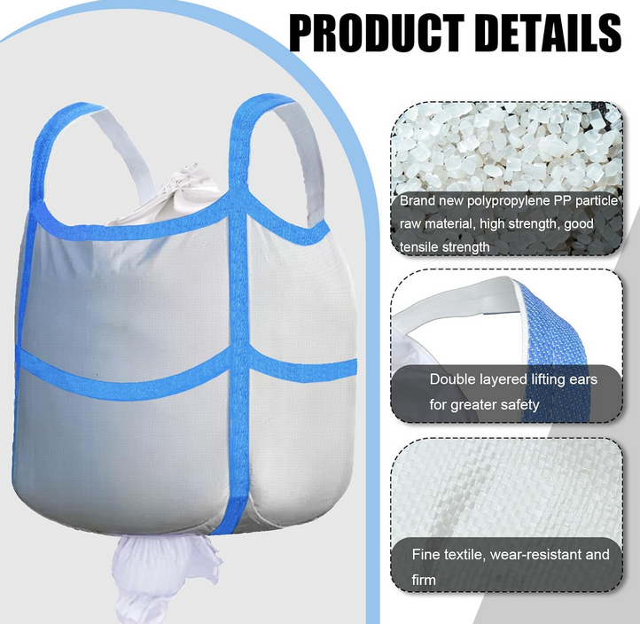 double hanging fibc bag