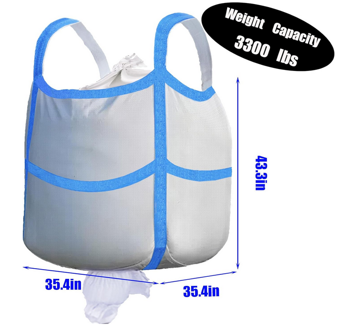 duffle top bulk bag