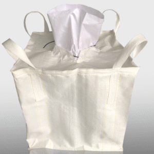 top spout flat bottom fibc bag